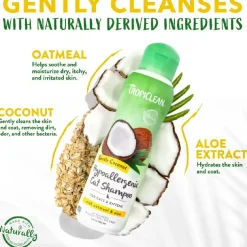 TropiClean Gentle Coconut Hypoallergenic Cat & Kitten Shampoo (12oz)