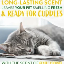 TropiClean Gentle Coconut Hypoallergenic Cat & Kitten Shampoo (12oz)