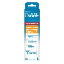 TropiClean HomeVet Medicated Hot Spot Cream (1 oz)