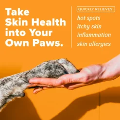 TropiClean HomeVet Skin Medicated Itch & Allergy Spray (8 oz)