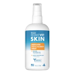TropiClean HomeVet Skin Medicated Itch & Allergy Spray (8 oz)