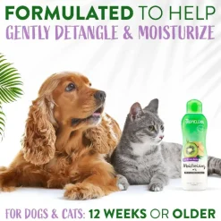 Tropiclean Kiwi & Cocoa Butter Moisturizing Conditioner for Pets (20 oz)