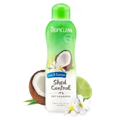 Tropiclean Lime & Coconut Shed Control Deshedding Shampoo for Pets