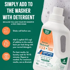 TropiClean Natural Flea & Tick Laundry Additive (32 oz)
