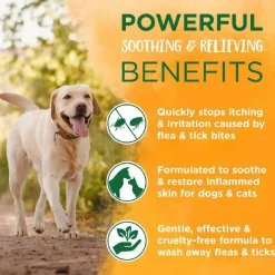 Tropiclean Natural Flea & Tick Bite Relief Spray (8 oz)