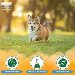Tropiclean Natural Flea & Tick Soothing Shampoo for Dogs (20 oz)