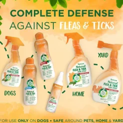 Tropiclean Natural Flea & Tick Soothing Shampoo for Dogs (20 oz)