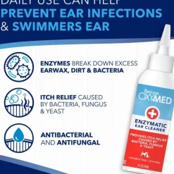 TropiClean OxyMed Enzymatic Ear Cleaner (4 oz)