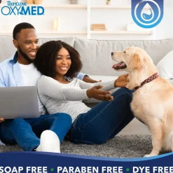 TropiClean OxyMed Hypoallergenic Oatmeal Shampoo for Dogs & Cats