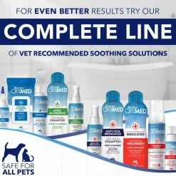 TropiClean OxyMed Hypoallergenic Oatmeal Shampoo for Dogs & Cats