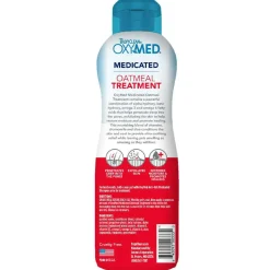 Tropiclean OxyMed Medicated Oatmeal Treatment Soothing Rinse For Pets (20 oz)