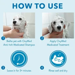 Tropiclean OxyMed Medicated Oatmeal Treatment Soothing Rinse For Pets (20 oz)