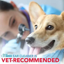 Tropiclean OxyMed Odor Reducing Ear Cleaner for Dogs & Cats