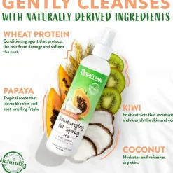 Tropiclean Papaya Mist Deodorizing Pet Spray (8 oz)