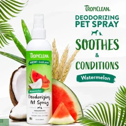 TropiClean Watermelon Deodorizing Pet Spray (8 oz)