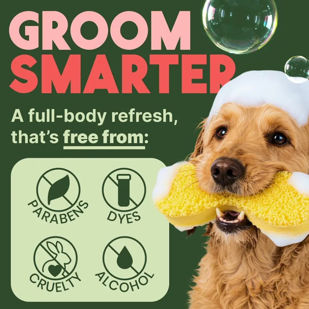 TropiClean Watermelon Refreshing 2-in-1 Shampoo & Conditioner For Dogs
