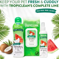 TropiClean Watermelon Waterless Shampoo for Dogs & Cats (7.4 oz)