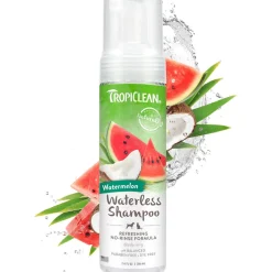 TropiClean Watermelon Waterless Shampoo for Dogs & Cats (7.4 oz)