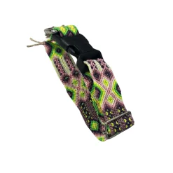 Tulum Handmade Adjustable Quick Release Artesanal Collar, Multi-Colors, Assorted Colors