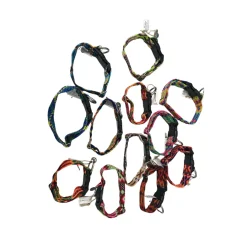 Tulum Handmade Adjustable Quick Release Artesanal Collar, Multi-Colors, Assorted Colors