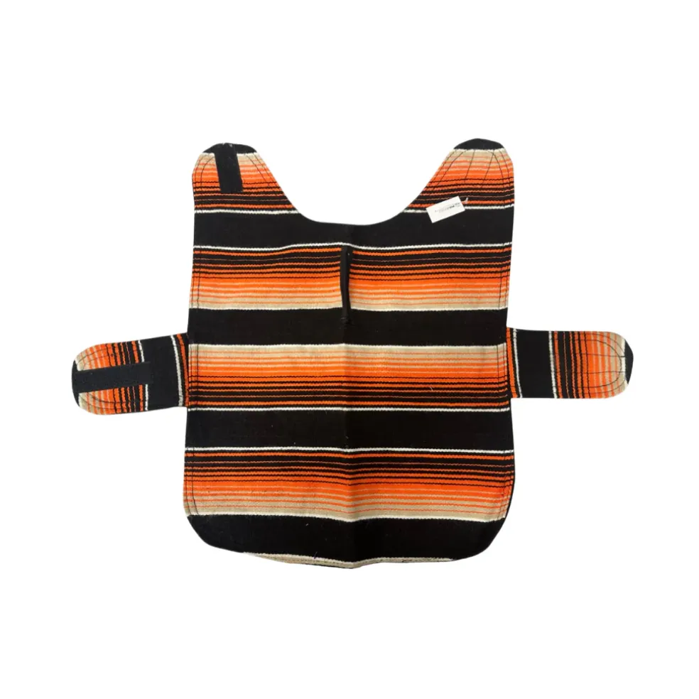 Tulum Handmade Blue Dog Poncho, Assorted Colors