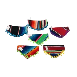 Tulum Handmade Dog Bandana, Multicolor, Assorted Colors