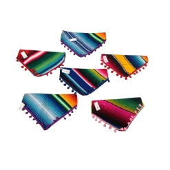 Tulum Handmade Dog Bandana, Multicolor, Assorted Colors