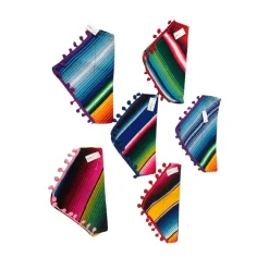 Tulum Handmade Dog Bandana, Multicolor, Assorted Colors
