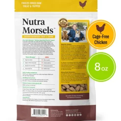 Ultimate Pet Nutrition Nutra Morsels Superfood Treat & Topper Freeze-Dried Raw Dog Treats
