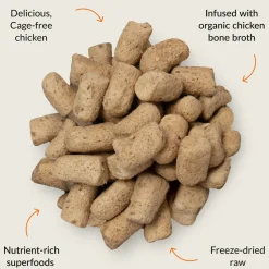 Ultimate Pet Nutrition Nutra Morsels Superfood Treat & Topper Freeze-Dried Raw Dog Treats