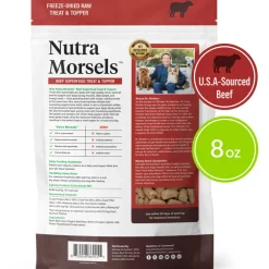 Ultimate Pet Nutrition Nutra Morsels Superfood Treat & Topper Freeze-Dried Raw Dog Treats