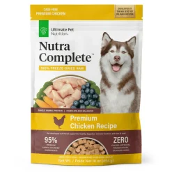 Ultimate Pet Nutrition Nutra Complete Premium Chicken Freeze-Dried Raw Dog Food