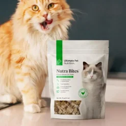 Ultimate Pet Nutrition Nutra Bites Freeze Dried Chicken Breast Cat Treats, 2.5-oz