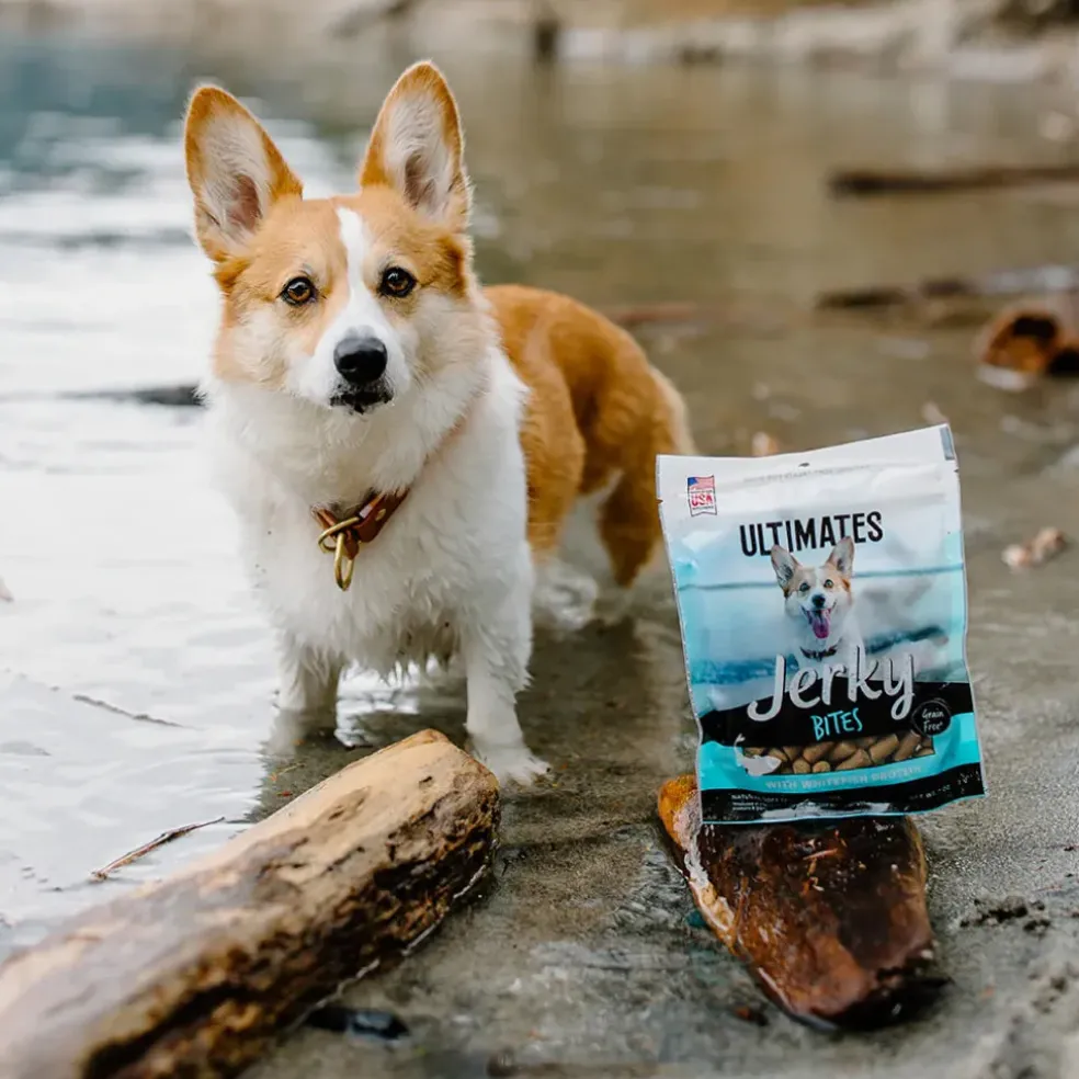 Ultimates Whitefish Jerky Bites Dog Treats (7 oz)