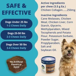 Under the Weather Collagen Soft Chews for Dogs, 60 chews