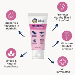 Under the Weather Hairball Gel for Cats, 3.5-oz
