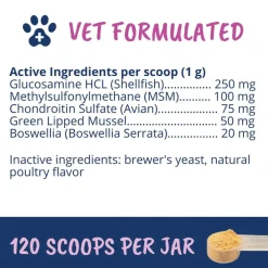 Under the Weather Hip & Joint Powder for Dogs, 4.23-oz