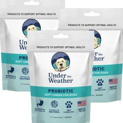 Under the Weather Probiotic Soft Chews for Dogs, 60 chews