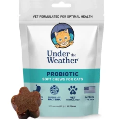 Under the Weather Probiotic Soft Chews for Cats, 60 count