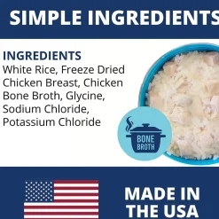 Under the Weather Rice, Chicken & Bone Broth Freeze Dried Bland Diet for Dogs, 6-oz