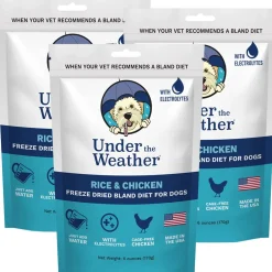 Under the Weather Rice & Chicken Freeze Dried Bland Diet for Dogs, 6-oz