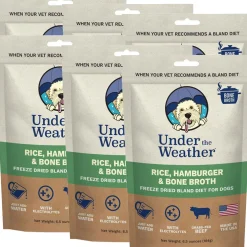 Under the Weather Rice, Hamburger & Bone Broth Freeze Dried Bland Diet for Dogs, 6-oz