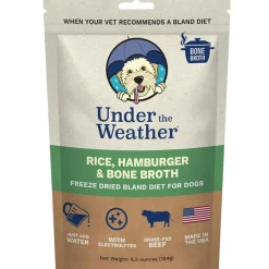 Under the Weather Rice, Hamburger & Bone Broth Freeze Dried Bland Diet for Dogs, 6-oz