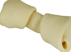 Vanilla Knotted Rawhide Bone
