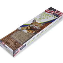 Van Ness Cat Scratcher Pad Toy with Catnip, Single