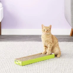 Van Ness Cat Scratcher Pad Toy with Catnip, Single