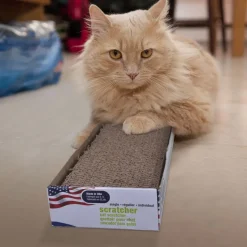 Van Ness Cat Scratcher Pad Toy with Catnip, Single