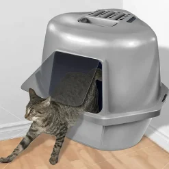 Van Ness Enclosed Corner Cat Pan