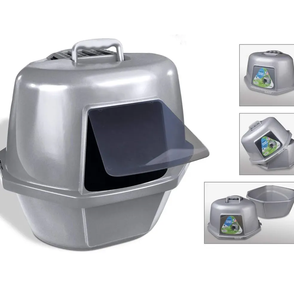 Van Ness Enclosed Corner Cat Pan