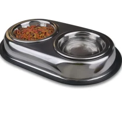 Van Ness Plastics Heavyweight Stainless Steel Double Dish